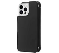 PURO Étui Folio pour iPhone 14 Pro Compatible avec Porte-Cartes Noir