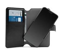 Universal Wallet 360° - XL - étui à rabat pour téléphone portable - cuir écologique - noir