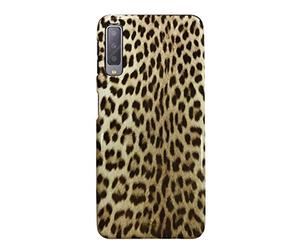 Puro Glam Coque Leopard Samsung A7 2018 Noir