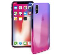 Puro Hologramme Étui Coque Protection Clair Farb-Verlauf pour Apple IPHONE / X /