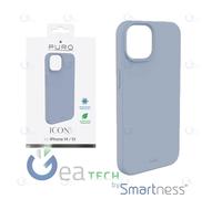 PURO Housse Icon en Silicone Avec Intérieur Microfibre COMPATIBILE Ihone 14/13