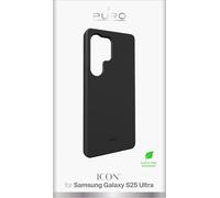 Puro Icon Housse en silicone Pour Samsung Galaxy S25 Ultra - Noir