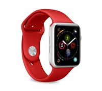 Puro Icon - Kit de sangles pour montre intelligente - rouge - pour Apple Watch Hermès Series 9, SE 3, Series 10, Series 11, Series 8, Series 9