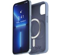 Puro Coque iPhone 14 Plus silicone magnétique Bleu