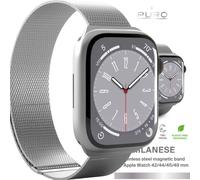 Puro Milanese bracelet Apple Watch 42/44/45/49mm argent (PUMILAW44SIL)