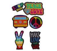 Puro Patch Mania Peace & Love - Kit de Stickers