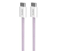 PURO PUCCCFABK415MTPINK câble USB USB 2.0 1,5 m USB C Violet, Blanc
