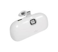 PURO PUFCBB50C1USBCPLUG banque d'alimentation électrique 5000 mAh Blanc