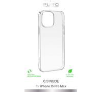 PURO PUIPC15P6703NUDETR Housse de protection pour téléphone portable 17 cm (6.7") Cover Transparent