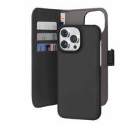 PURO PUIPC15P67BOOKC3BLK coque de protection pour téléphones portables 17 cm (6.7 ) Étui avec portefeuille Noir Apple iPhone 15 Pro Max