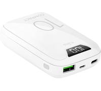 PURO PUROPB10000USBACW - PB FastCharge soft touch 10000mAh 1USB 1USB-C Wht