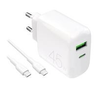 PURO PUTCUSBAC45WDYKCCWHI chargeur d'appareils mobiles Universel Blanc Secteur Intérieure