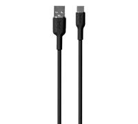 PURO PUUSBCICONBLK câble USB 1,5 m USB A USB C Noir