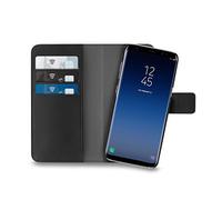 PURO Sgs9bookc3blk Amovible Housse en Cuir avec emplacements pour Cartes pour Samsung Galaxy S9