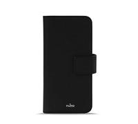 Puro Solution 2 en 1, Une Coque de Protection aimantée + Un Folio avec 3 emplacements pour Carte de crédit pour iPhone XS Max (6.5") - Noir
