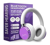 Puro Sound Labs BT2200-Plus Casque Bluetooth pour Enfants à Limitation du Volume - Casque Plus Sûr pour Enfants - Qualité Audio de Niveau Studio et Isolation du Bruit - Violet