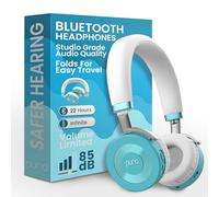 Puro Sound Labs JuniorJam Plus Casque avec limitation de Volume pour Enfants, Limite de 85 DB, écouteurs Bluetooth réglables pour tablettes, Smartphones, Ordinateurs - 22 Heures d'autonomie