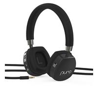 Puro Sound Labs PuroQuiet Plus Casque Bluetooth supra-auriculaire avec réduction active du bruit et microphone intégré - Qualité studio (noir)