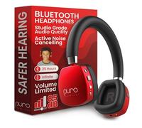 Puro Sound Labs PuroQuiet Plus Volume Limited Casque Bluetooth Supra-auriculaire avec Annulation Active du Bruit pour Enfants avec Microphone intégré, Son Plus sûr, qualité Studio