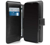 PURO Universal Wallet 360° - Pochette pivotante universelle avec compartiments pour cartes, taille XL (noir)