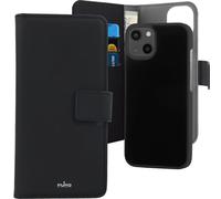 PURO Wallet Amovible - Étui 2en1 pour iPhone 13 Mini (Noir)