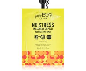 puroBIO Cosmetics No Stress masque revitalisant cheveux 40 ml