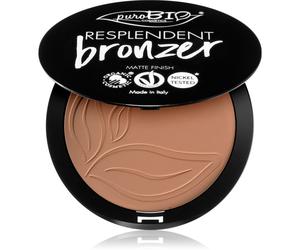 puroBIO Cosmetics Resplendent bronzer effet mat teinte 05 Warm Brown 9 g