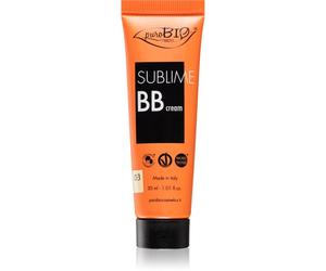 puroBIO Cosmetics Sublime BB crème hydratante teinte 03 30 ml
