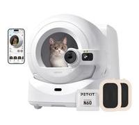 PETKIT P9903 bac à litière pour chiens et chats Chat Bac à litière autonettoyant Blanc