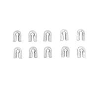 Purokise 10 Pièces Manchons d'Œillet pour Tête de Débroussailleuse, Pièces de Rechange en Aluminium pour Taille-Herbe T25 T35 T35X T45X