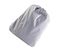 Purokise Cubiertas de bañera de hidromasaje protectores de bañera de Spa inflables muebles de jardín cubierta de polvo 190 g tafetán de poliéster de Plata Para bañeras de hidromasaje y (Gris)