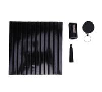 Purokise Ensemble Crayons Charpentier Bois Octogonal Plat avec Taille Crayon et Support Rétractable, Kit Outils Marquage Construction