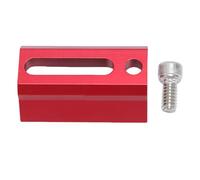 Purokise Plaque Rail Queue d'aronde Aluminium pour Chercheur Télescope, Support Montage Extension Optique 48mm avec Filetage 1/4 Pouce pour Base Smartphone