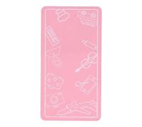 Purokise Porte-téléphone en Avion Folden, Support de téléphone Flexible, Pliable, idéal Portable pour Les Bureaux, Lits, Bureaux, Tapis roulants, Gadgets d'avion de Voyage pour Les Longs (Rose)