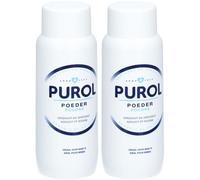 PUROL Poudre de talc 2x100 g