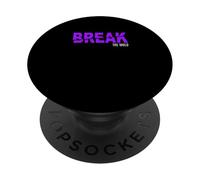 Purple Break The Mold Graphique Violet PopSockets PopGrip Adhésif