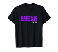 Purple Break The Mold Graphique Violet T-Shirt
