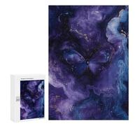 Purple Butterfly Art Print-1 Puzzle 1000 Pièces Educa Jouet en Bois Cadeau Unique Décoration Intérieure Jeu Éducatif Challenge Toy Adultes Et Enfants À Partir De 14 Ans 300 PCS