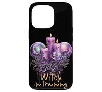 Purple Candles Bougies Magiques Sorts Magiques Gothiques Sorcières en Formation Coque pour iPhone 13 Pro