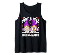 Purple Cheerleader GNOME for Girls Who Loves Cheerleading Débardeur