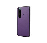 (Purple) Compatible For Sony Xperia 5 III 5G Case PU Leather+PC+TPU Anti-scratch Slim Phone Cover