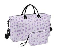 Purple Crush Grand sac de voyage, bagage à main, sac de sport, sac de sport avec sangle réglable pour les voyages d'affaires, multifonctionnel
