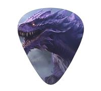 Purple DragonGuitar Lot de 12 médiators 3 épaisseurs différentes pour guitare acoustique, électrique et autres instruments