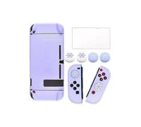 (purple) Étui rigide NS à motif sakura en relief pour Nintendo Switch
