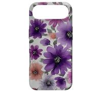 Purple Flower Bouquet Floral Watercolor Wildflowers Coque pour iPhone Air