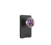 Purple Flower Bouquet Floral Watercolor Wildflowers PopSockets PopWallet pour MagSafe