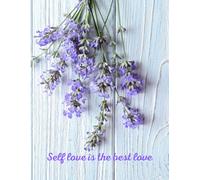 Purple flower wooden wallpaper notebook: For students and educational institutions, suitable for women and men, office workers, teenagers, women, men ... gift for special occasions, 8.5x11, 100 pages