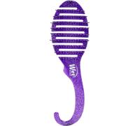 Purple Glitter Shower Detangling Brush For Unisex 1 Unit