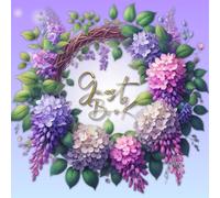 Purple Guest Book "Experience elegance with this beautifully designed guest book cover. It combines classic charm with a subtle modern touch. Perfect ... every signature and message a memorable one."