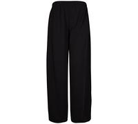 Purple Hanger - Pantalon Femme Extensible Ample Grande Taille Patte Éléphant - Noir, 52/54